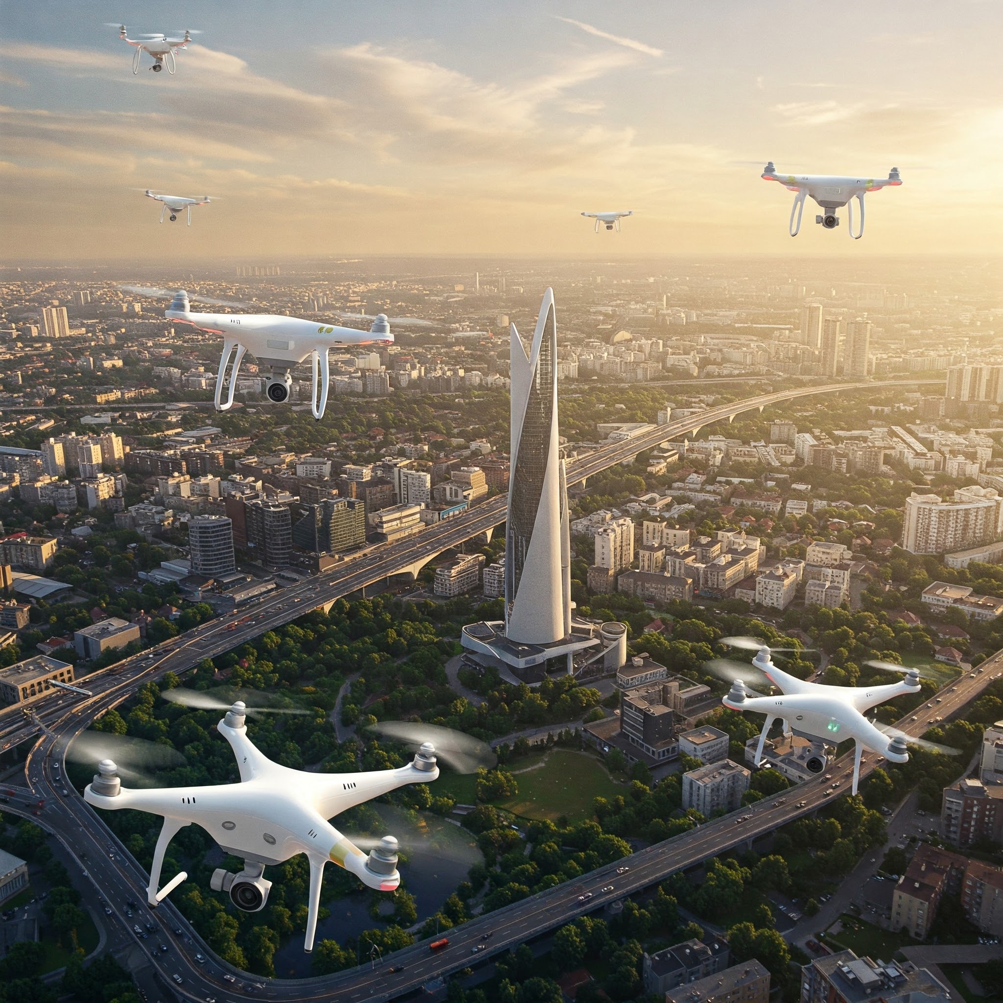alt Revolución de la Fotografía Aérea de los drones de las cámaras de drones