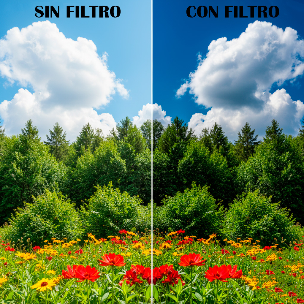 intensificación de colores