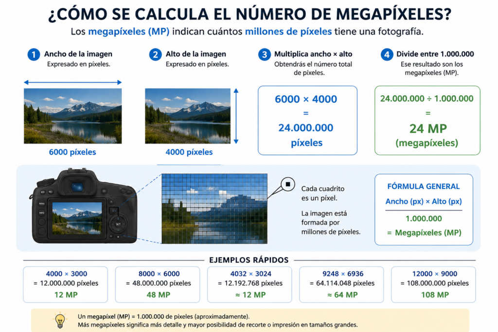 Calculo de megapíxeles