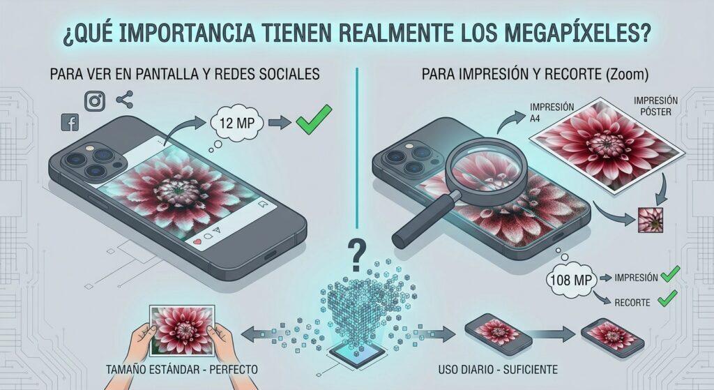 Importancia megapixeles