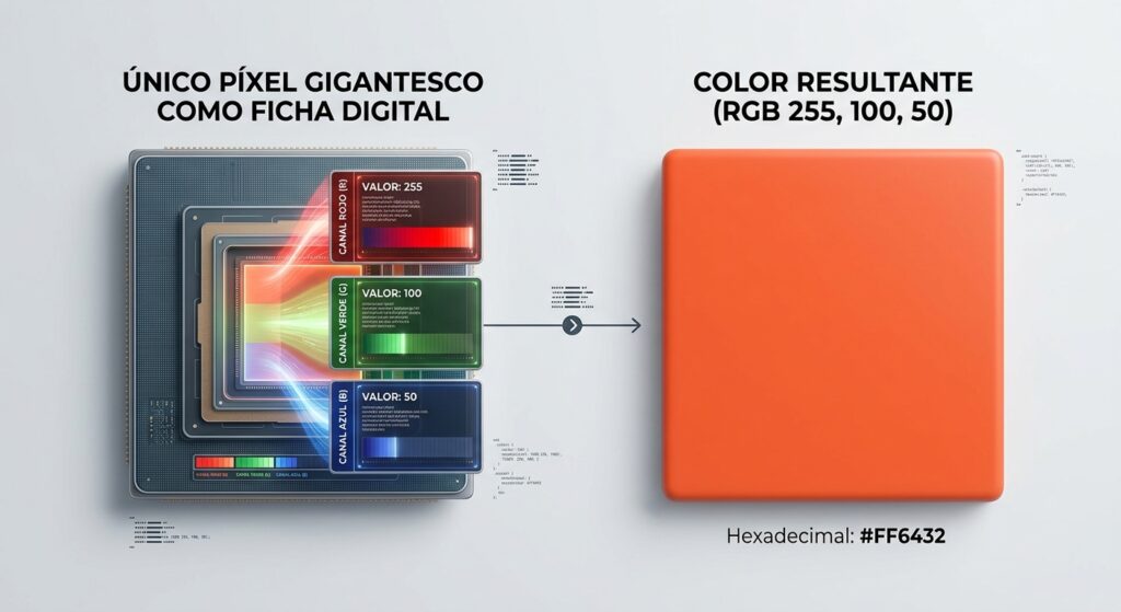 Información de un pixel