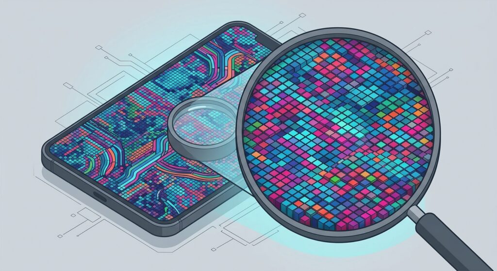 Mosaico de megapixeles