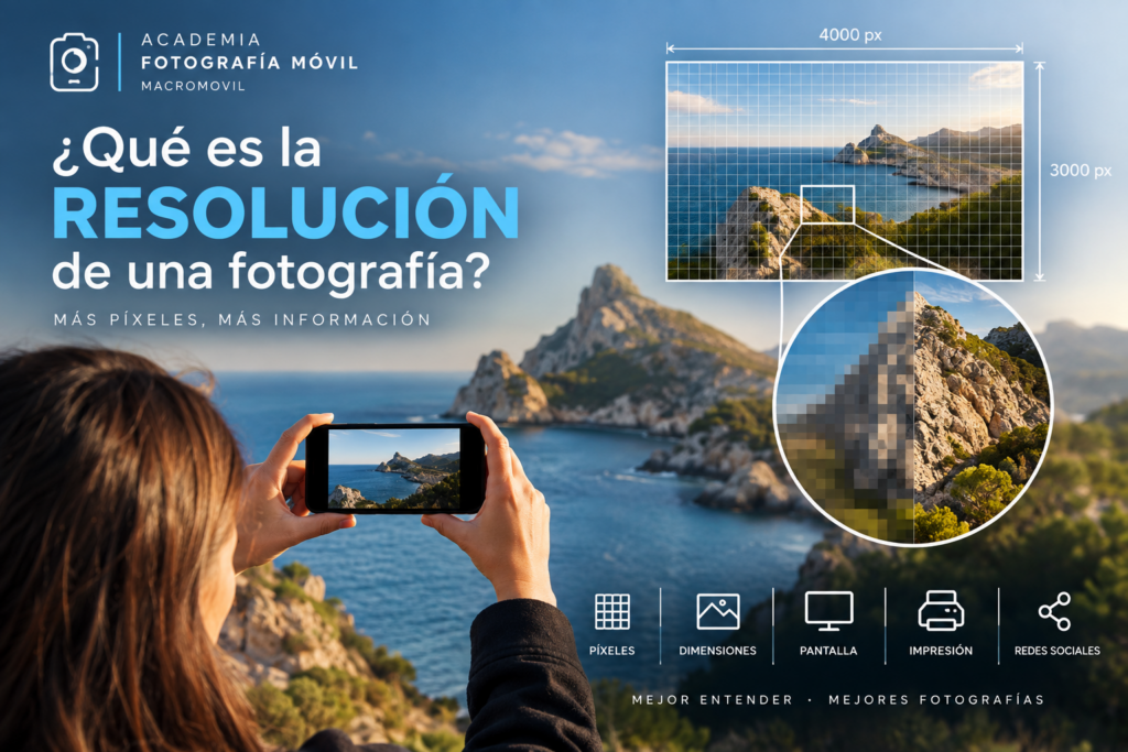 Que es la resolucion en fotografía