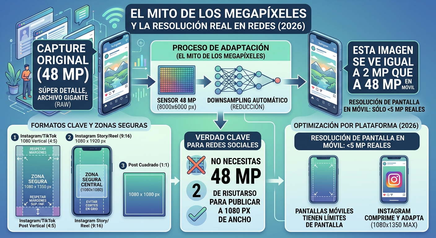 Resolución de la pantalla para móviles