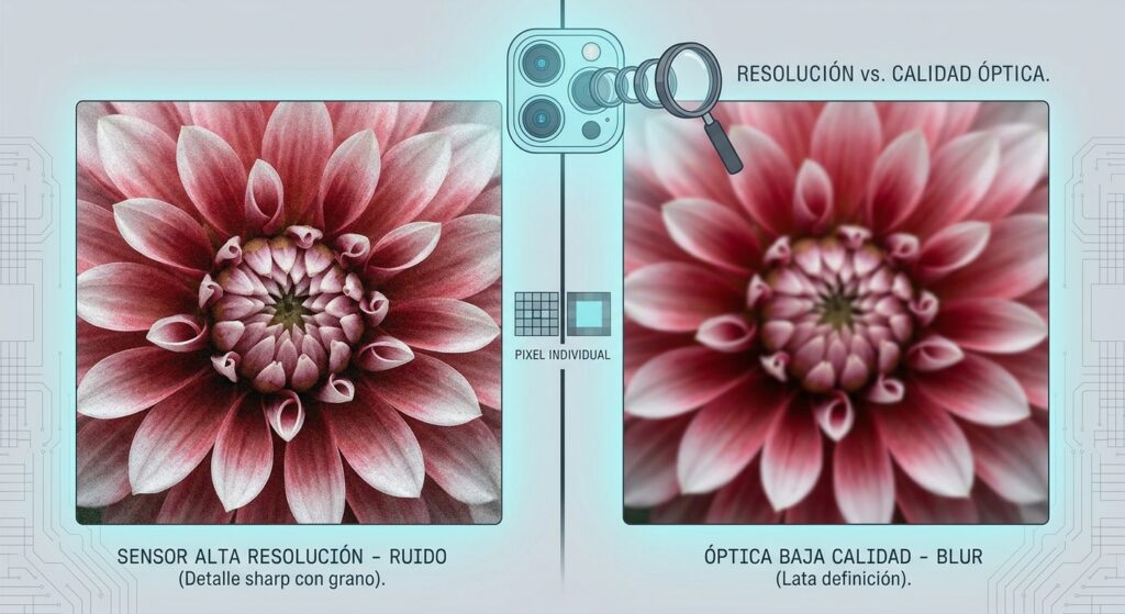 Resolución vs calidad optica