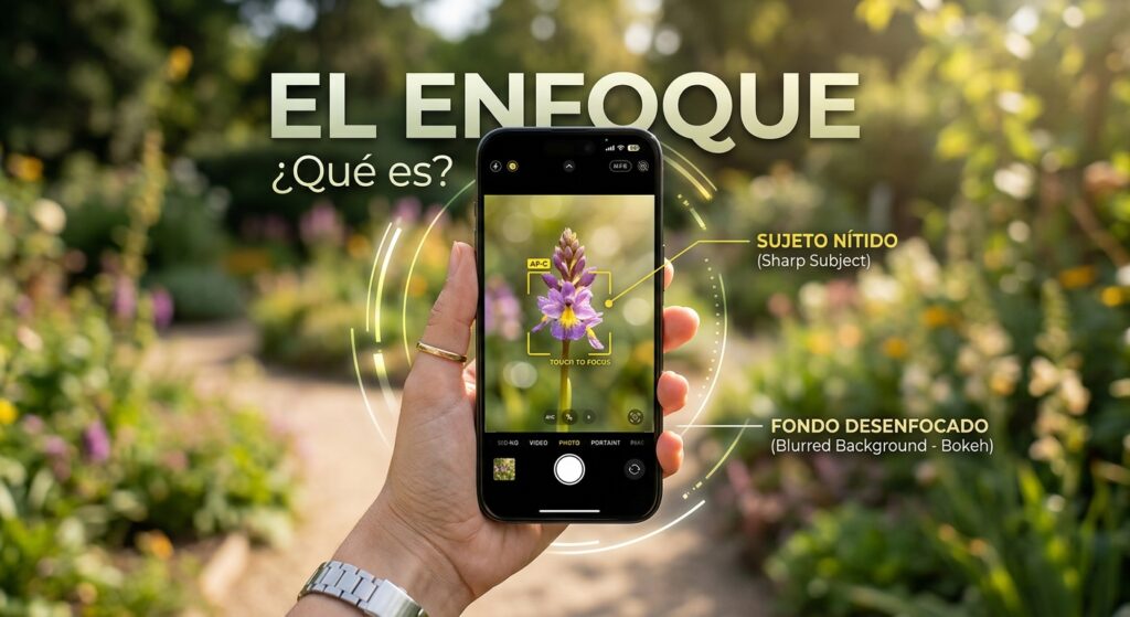 El enfoque en el móvil