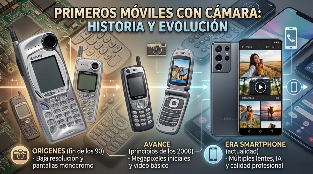 primeros moviles con cámara