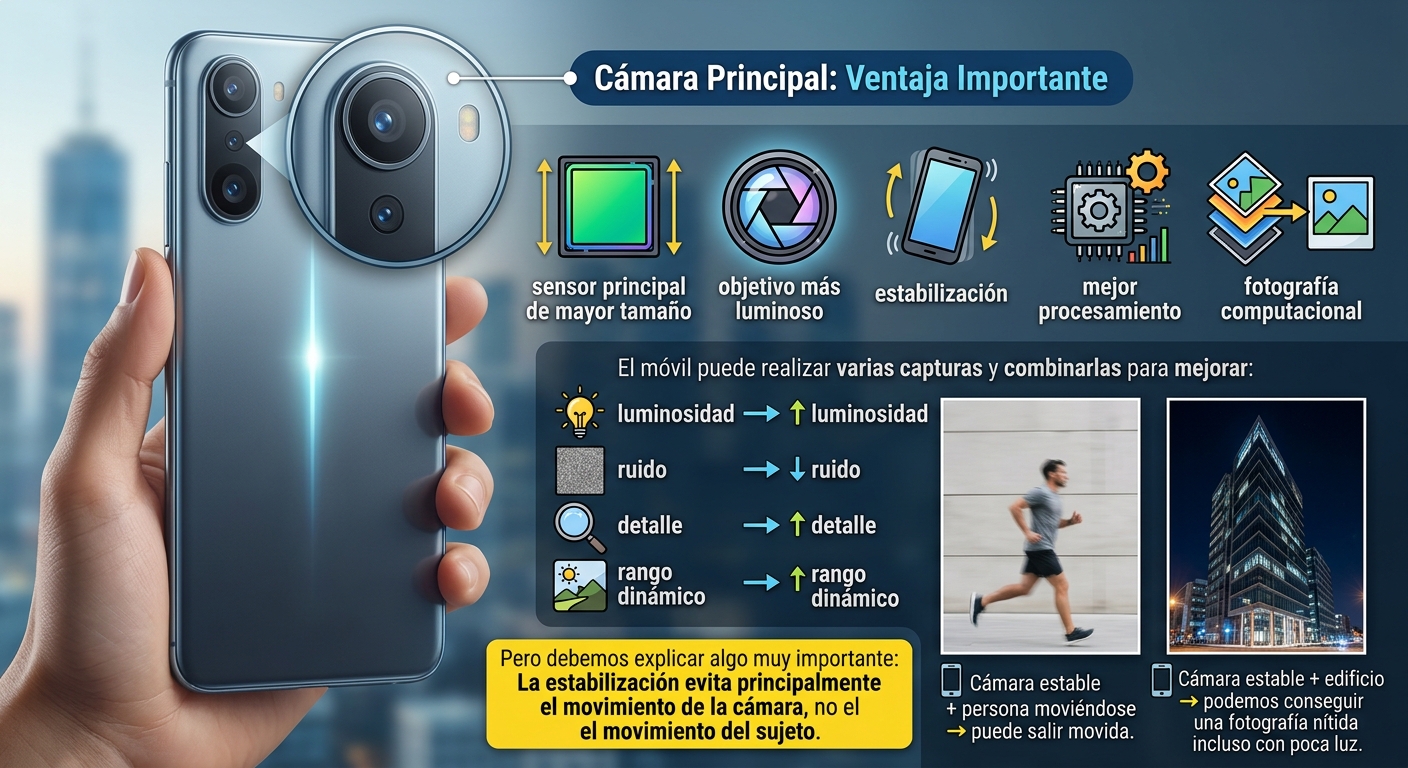 Fotografía con poca luz