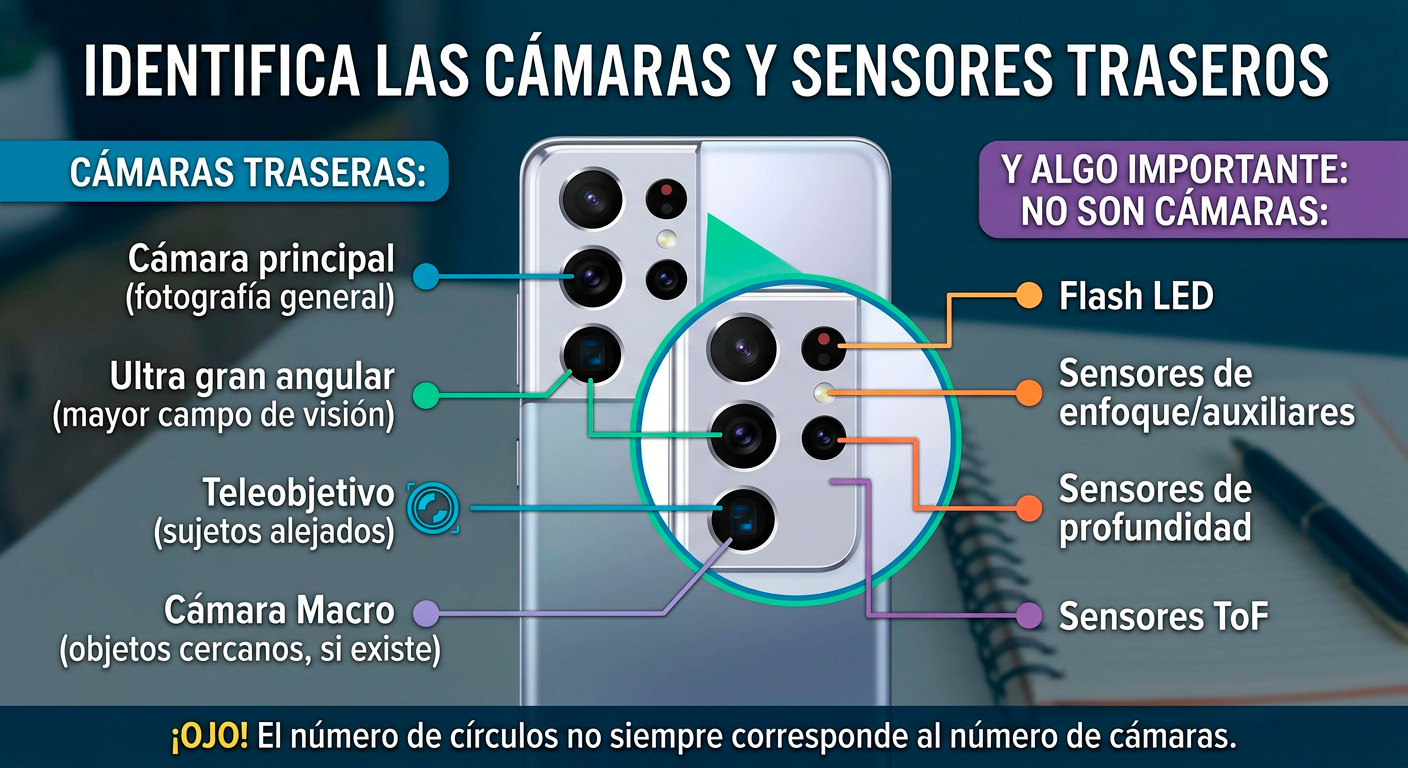 identifica la cámara principal