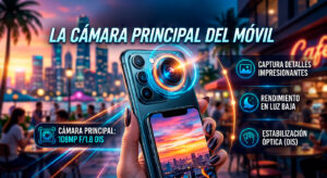 la cámara principal del móvil