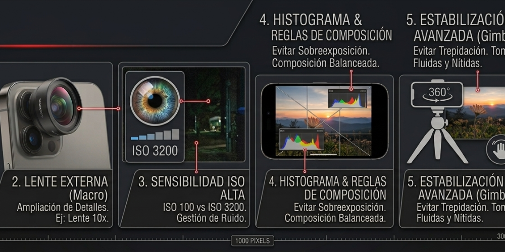 Imagen de Glosario para fotografía movil